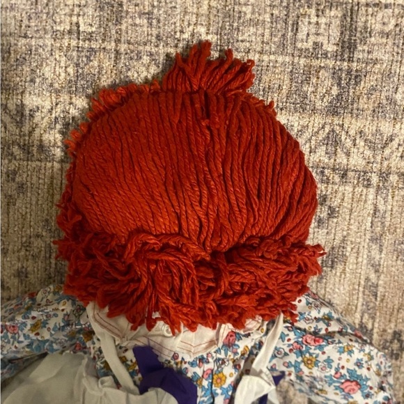 Rare Vintage 3 Foot Tall
Knickerbocker Raggedy Ann Doll - Picture 4 of 5